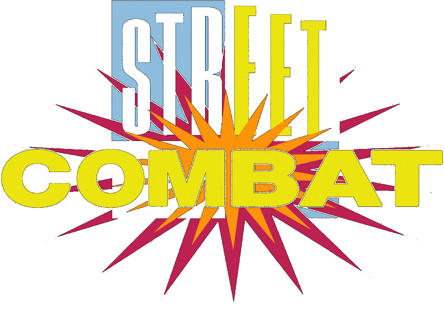 Street Combat logo for Super Nintendo